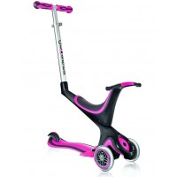 Cамокат MY FREE SEAT 5 в 1 розовый GLOBBER (455-110)